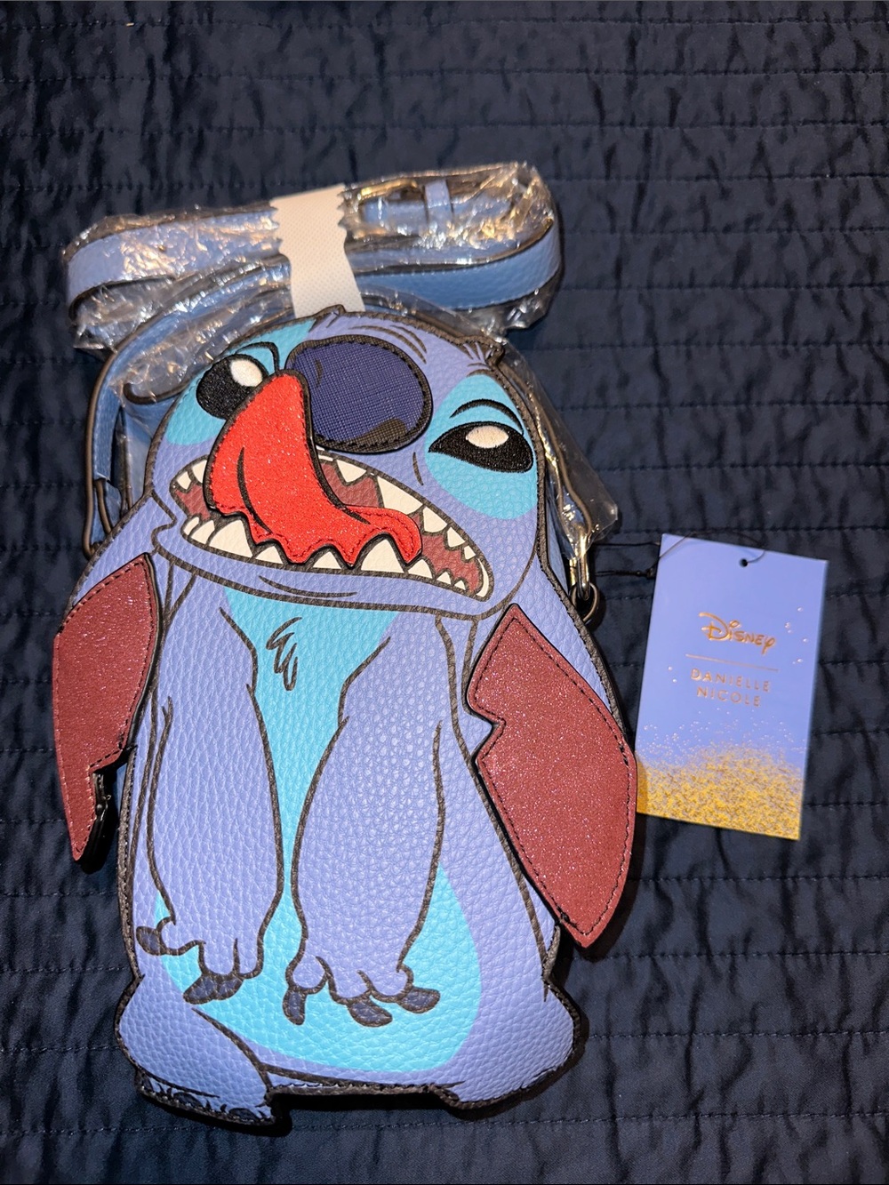 NWT Danielle Nicole Disney Stitch Character Crossbody Bag Lilo & Stitch